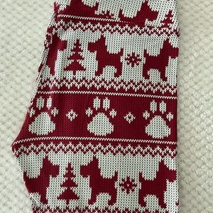 LulaRoe Scotties Leggings os